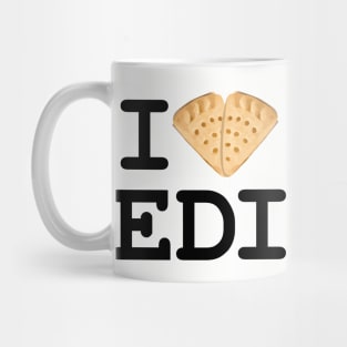 I love edinburgh shortbread design Mug